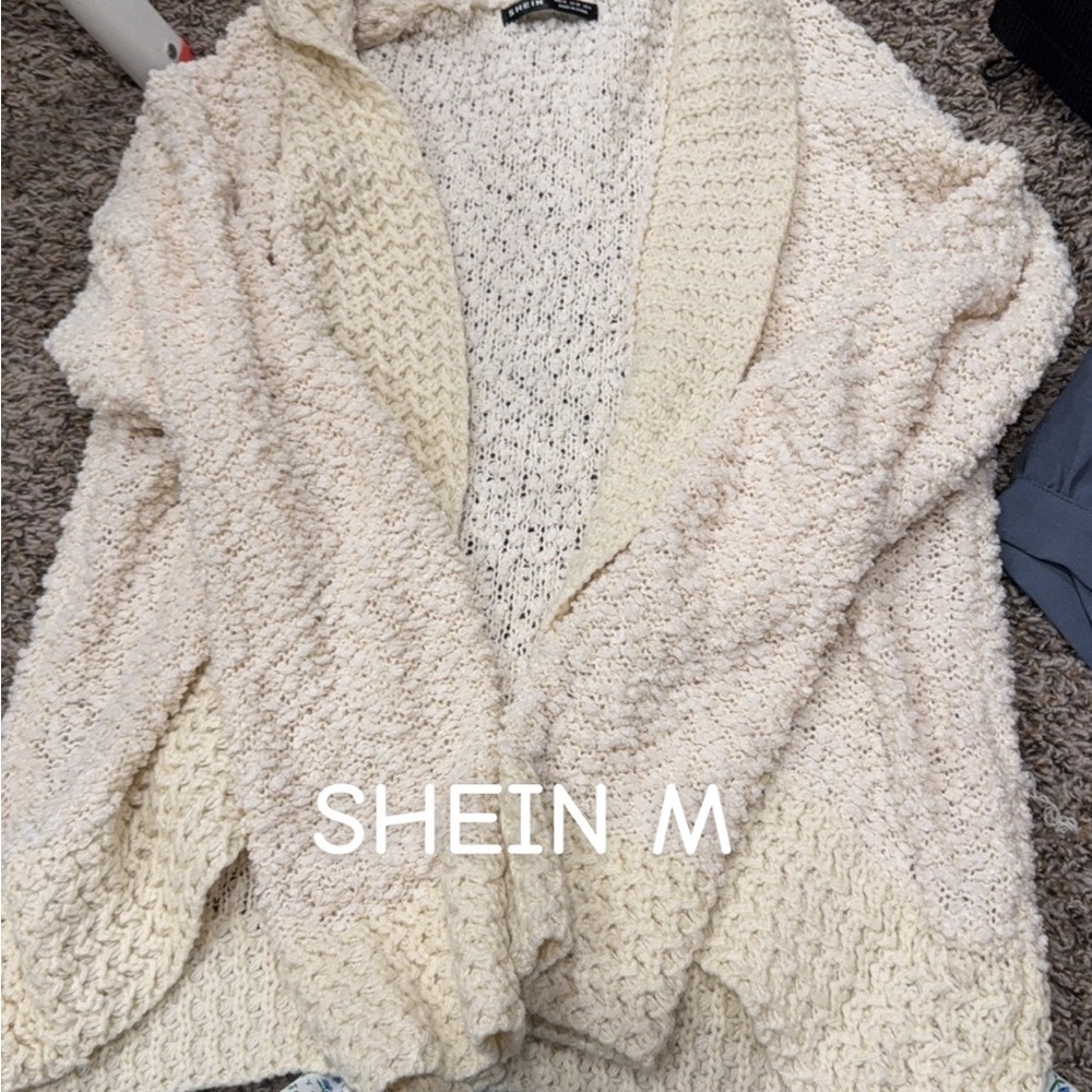 SHEIN Cream Women's Sweater